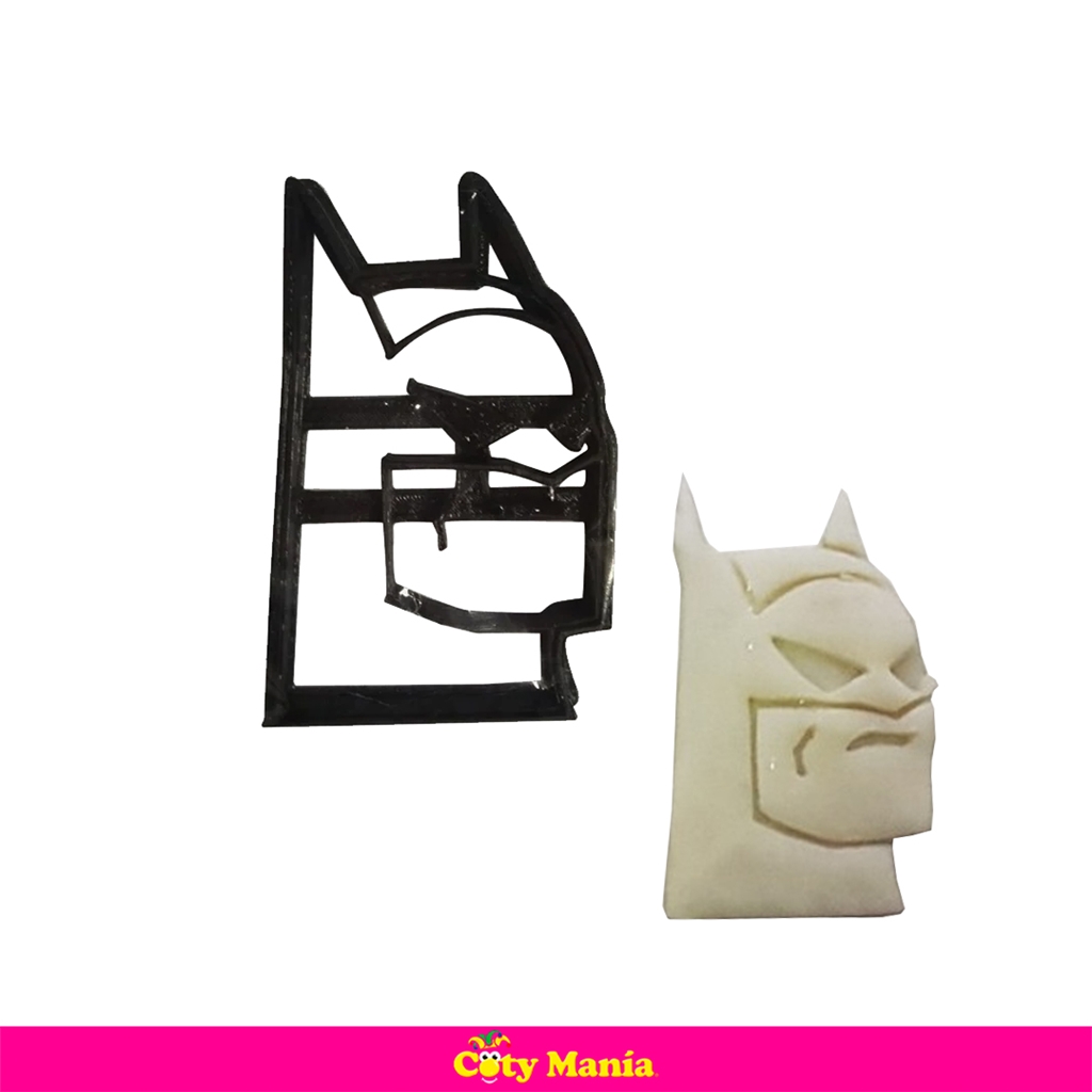 Coty Manía | Cortante Plastico 3 D Cabeza Batman