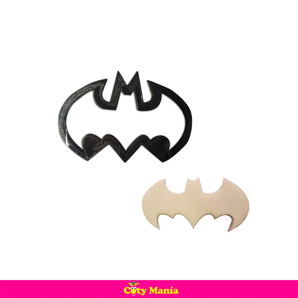 Coty Manía | Cortante Plastico 3 D Logo Batman