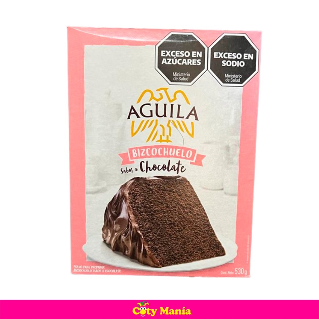 Coty Manía | Premezcla Bizcochuelo Aguila Chocolate X 530G